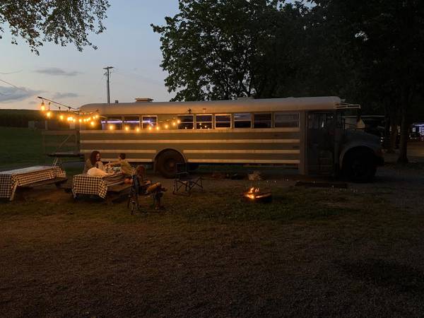 Skoolie - Converted School Bus, Tiny Home, Camper Bus with LED... for sale in Charlottesville, VA – photo 12