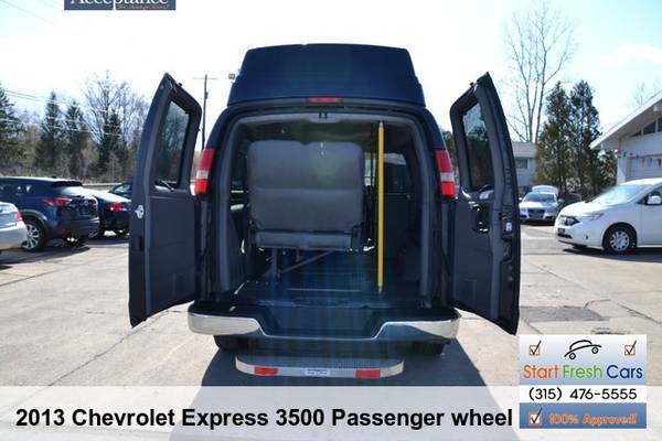 2013 CHEVROLET EXPRESS 3500 PASSENGER WHEEL CHAIR ACCESS - cars & for sale in Syracuse, NY – photo 12