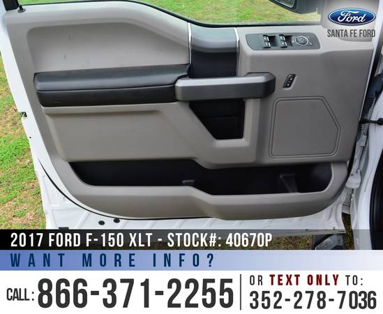 2017 Ford F150 XLT Touchscreen - Ecoboost - Camera - cars & for sale in Alachua, GA – photo 10