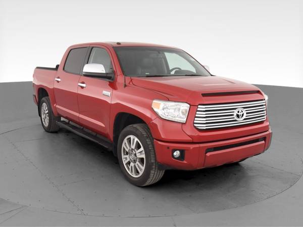2014 Toyota Tundra CrewMax Platinum Pickup 4D 5 1/2 ft pickup Red for sale in Other, OR – photo 15