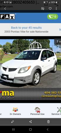 2003 Pontiac Vibe for sale. for sale in Federal Way, WA
