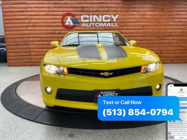 2015 Chevrolet Chevy Camaro 1LT Convertible - Special Finance... for sale in Fairfield, OH – photo 9