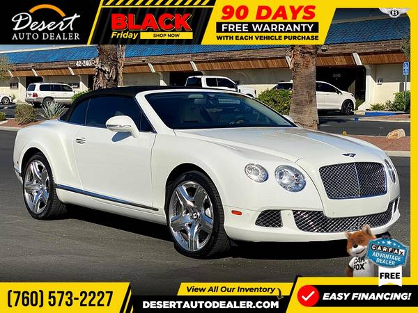 2014 Bentley Continental GT Convertible that's east on the budget -... for sale in Palm Desert , CA – photo 10