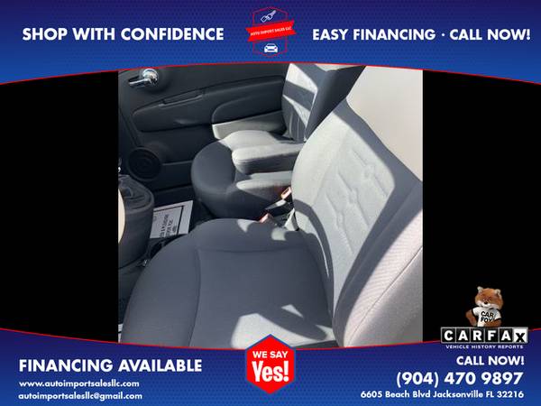 2012 FIAT 500 - Financing Available! - cars & trucks - by dealer -... for sale in Jacksonville, FL – photo 14