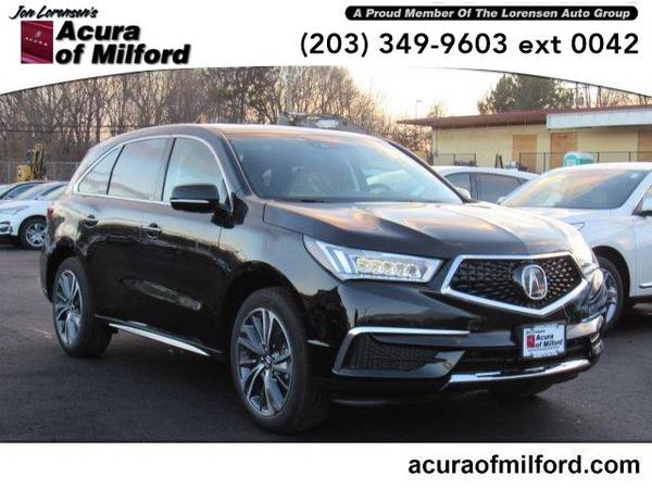 2019 Acura MDX SUV SH-AWD w/Technology Pkg (Majestic Black Pearl) for sale in Milford, CT – photo 2