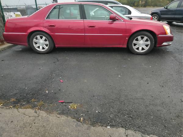 Red 06 cadillac dts - cars & trucks - by dealer - vehicle automotive... for sale in Vails Gate, NY – photo 3