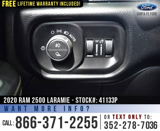2020 RAM 2500 LARAMIE Touchscreen, Leather Seats, Remote Start for sale in Alachua, FL – photo 17