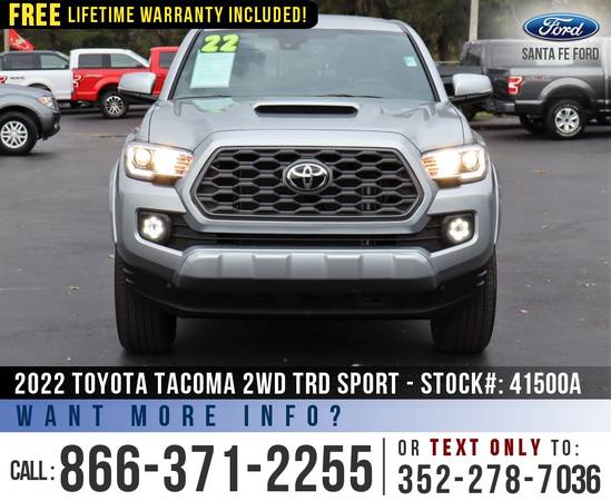 22 Toyota Tacoma 2WD TRD Sport Wireless Charging Pad, WiFi for sale in Alachua, FL – photo 2