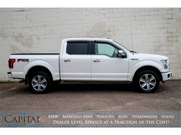 1-Owner, 2017 Ford Platinum F-150 SuperCrew 4x4 with FX-4 PKG! -... for sale in Eau Claire, IA – photo 10