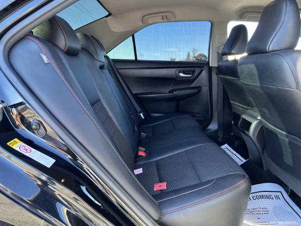 2017 Toyota Camry SE sedan Midnight Black Metallic for sale in Salinas, CA – photo 23