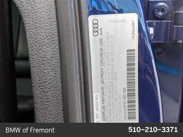 2015 Audi A3 1.8T Premium SKU:F1001368 Sedan - cars & trucks - by... for sale in Fremont, CA – photo 22