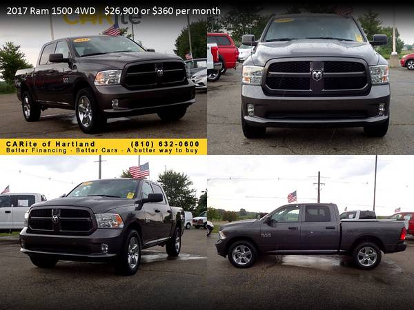 2017 Ram 1500 4WD FOR ONLY $402/mo! - cars & trucks - by dealer -... for sale in Howell, MI – photo 19