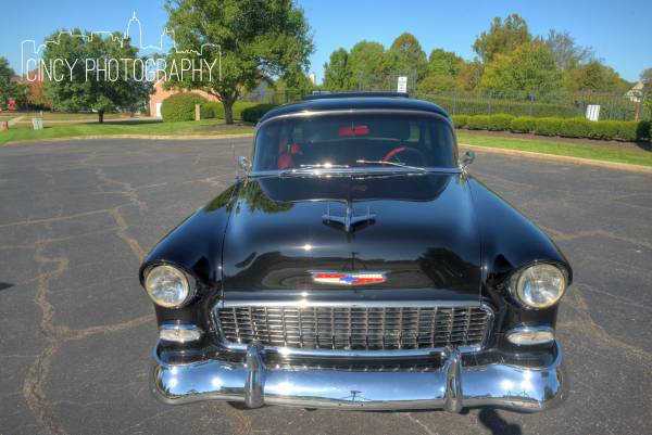 Black Classic 1955 Chevrolet - Invested over $12,000 for sale in Camp Dennison, OH – photo 2