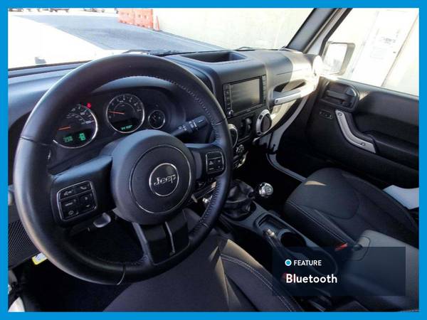 2017 Jeep Wrangler Unlimited Sahara Sport Utility 4D suv White for sale in Naples, FL – photo 23
