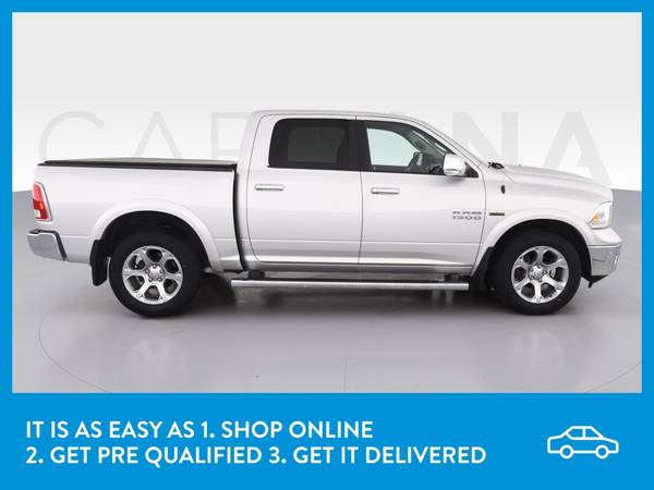 2016 Ram 1500 Crew Cab Laramie Pickup 4D 5 1/2 ft pickup Silver for sale in Riverdale, IL – photo 10