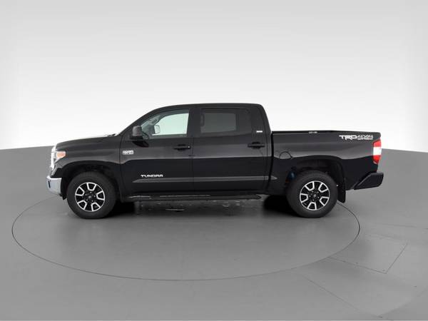 2018 Toyota Tundra CrewMax SR5 Pickup 4D 5 1/2 ft pickup Black - -... for sale in Waite Park, MN – photo 5