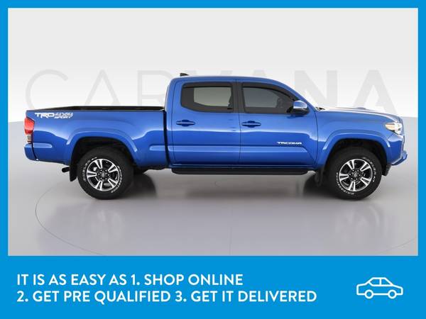 2017 Toyota Tacoma Double Cab TRD Sport Pickup 4D 6 ft pickup Blue for sale in Jackson, MI – photo 10