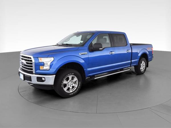 2016 Ford F150 SuperCrew Cab XLT Pickup 4D 6 1/2 ft pickup Blue - -... for sale in Rockford, IL – photo 3