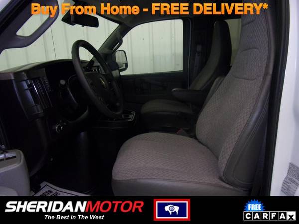 2019 Chevrolet Chevy Express LT White - AK216673 **WE DELIVER TO MT... for sale in Sheridan, MT – photo 8