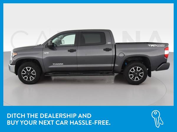 2019 Toyota Tundra CrewMax TRD Pro Pickup 4D 5 1/2 ft pickup Gray for sale in Mansfield, OH – photo 4