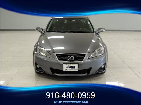 2012 Lexus IS 250 4 Door Leather Well Maintained Clean Carfax for sale in Sacramento , CA – photo 2