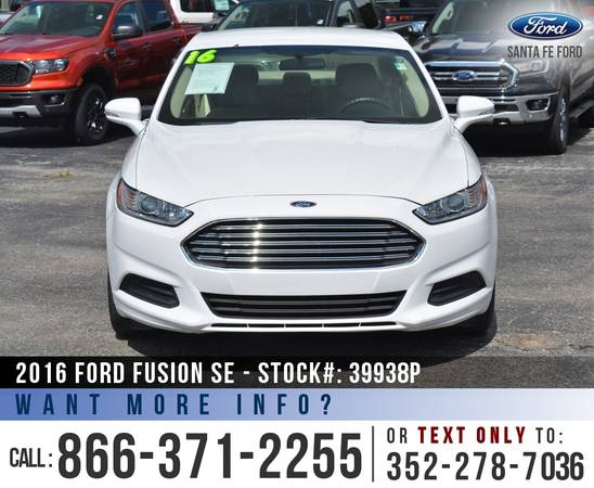 *** 2016 Ford Fusion SE *** SYNC - Bluetooth - Touchscreen - Camera for sale in Alachua, GA – photo 2