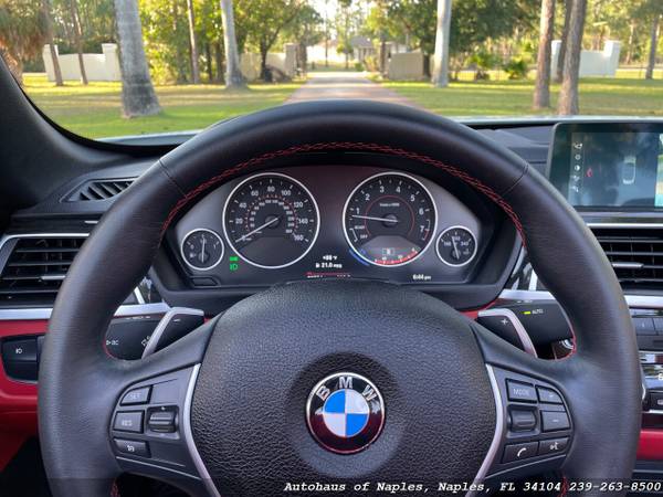 2018 BMW 430i X Drive with only 9, 754 miles! Hardtop Convertible! for sale in Naples, FL – photo 10