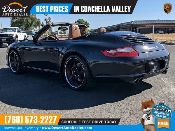 2007 Porsche 911 Carrera S Convertible at OUTRAGEOUS SAVINGS! - cars... for sale in Palm Desert , CA – photo 5