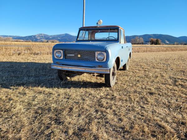 1962 scout pickup $3250 - cars & trucks - by owner - vehicle... for sale in Bozeman, MT – photo 2