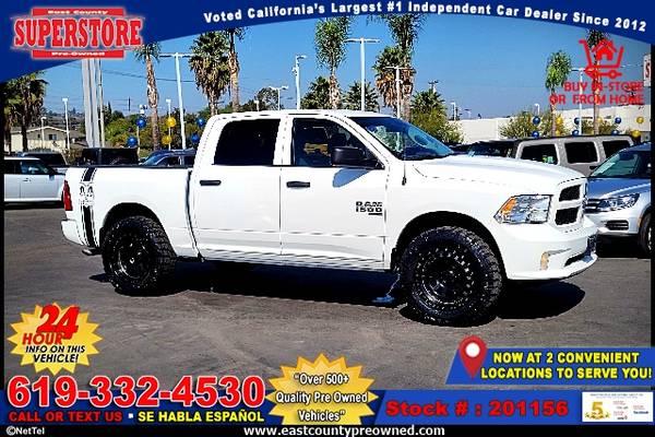 2019 RAM 1500 CLASSIC EXPRESS TRUCK-EZ FINANCING-LOW DOWN! - cars &... for sale in El Cajon, CA – photo 4