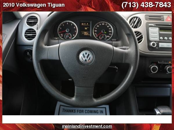 2010 Volkswagen Tiguan FWD 4dr Auto S with Electromechanical pwr rack for sale in Houston, TX – photo 17