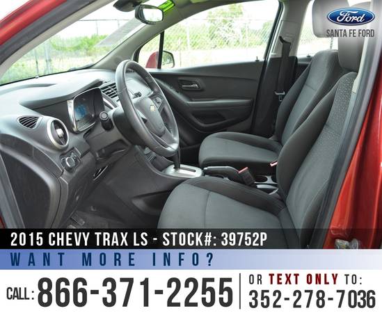 *** 2015 Chevy Trax LS SUV *** Touchscreen - Camera - Bluetooth for sale in Alachua, GA – photo 13