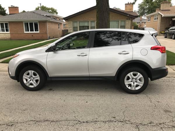 2014 Toyota RAV4 - Silver - Excellent Condition - Extended warranty for sale in Skokie, IL