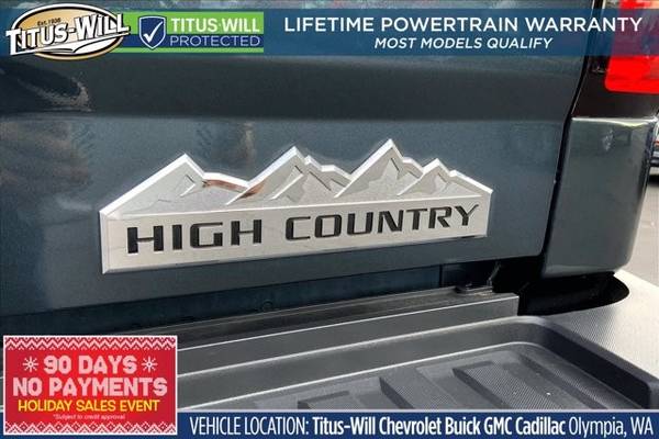 2019 Chevrolet Silverado Diesel 4x4 4WD Chevy High Country TRUCK -... for sale in Olympia, WA – photo 7