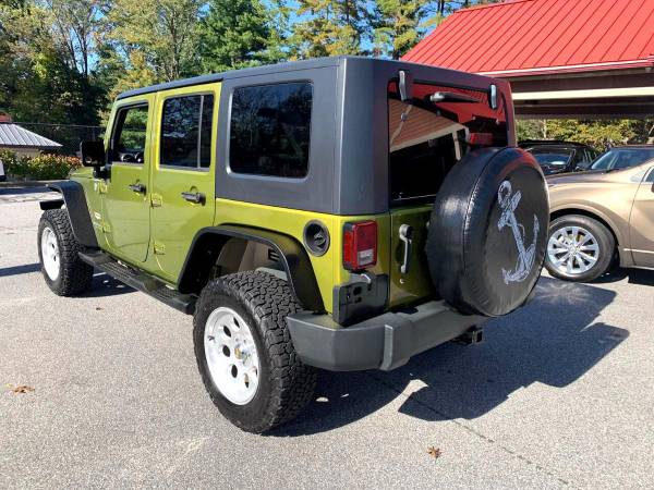 2007 Jeep Wrangler 4WD 4dr Unlimited Sahara - cars & trucks - by... for sale in Hendersonville, NC – photo 12