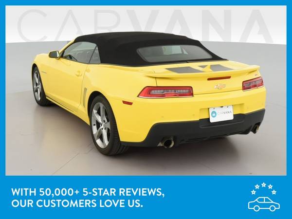 2014 Chevy Chevrolet Camaro LT Convertible 2D Convertible Yellow for sale in LAWTON, OK – photo 6
