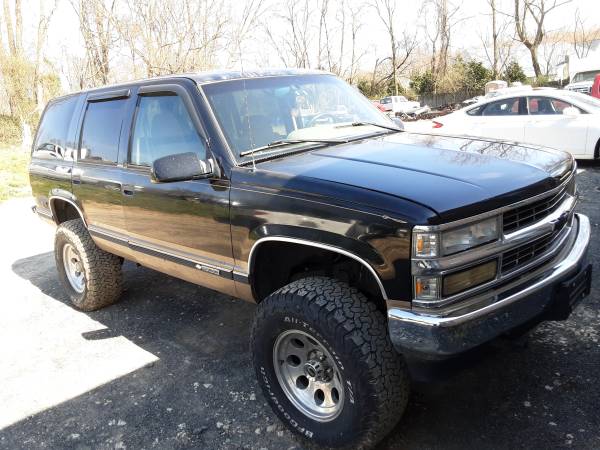 1996 Chevy Tahoe 1500 - - by dealer - vehicle for sale in Rising Sun, MD – photo 2