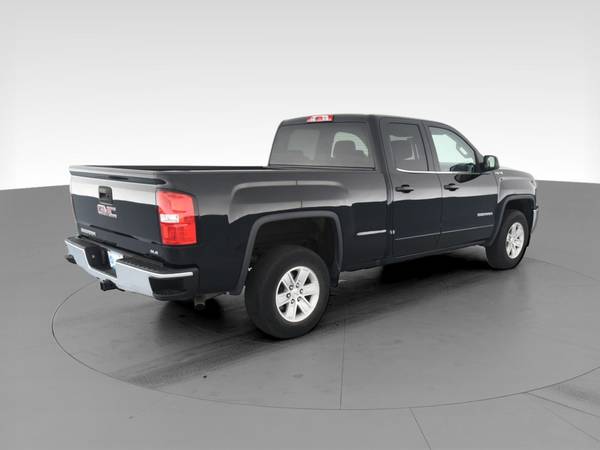 2018 GMC Sierra 1500 Double Cab SLE Pickup 4D 6 1/2 ft pickup Black... for sale in Hobart, IL – photo 11