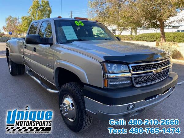 2005 CHEVROLET 3500 CREW CAB LS DUALLY ~ DURAMAX ~ FOUR WHEEL DRIVE... for sale in Tempe, CA – photo 3