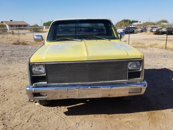 1981 Chevy C10 squarebody Shortbed pickup - cars & trucks - by owner... for sale in Palo Verde, AZ – photo 2