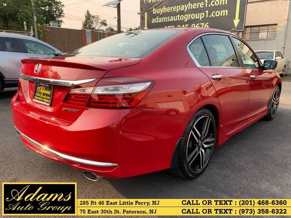 2016 Honda Accord Sedan 4dr I4 CVT Sport Buy Here Pay Her, - cars &... for sale in Little Ferry, NY – photo 4