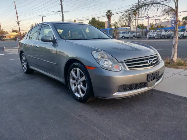 2005 Infiniti G35 AUTOMATIC - CLEAN TITLE - LOW MILES - SMOGGED -... for sale in Corona, CA – photo 3