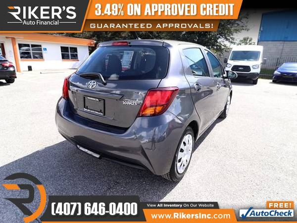 $137/mo - 2017 Toyota Yaris L - 100 Approved! - cars & trucks - by... for sale in Kissimmee, FL – photo 10
