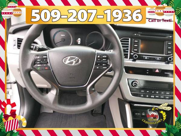 2016 Hyundai Sonata Hybrid Base Only $500 Down! *OAC - cars & trucks... for sale in Spokane, WA – photo 12