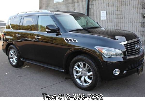 2011 INFINITI QX56 AWD LEATHER MOONROOF with - cars & trucks - by... for sale in Maplewood, MN – photo 2