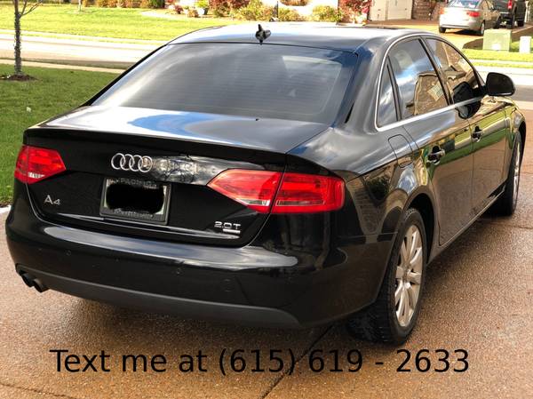 2009 Audi A4 2.0 Turbo AWD/Quattro Premium Plus - cars & trucks - by... for sale in Thompsons Station, TN – photo 2
