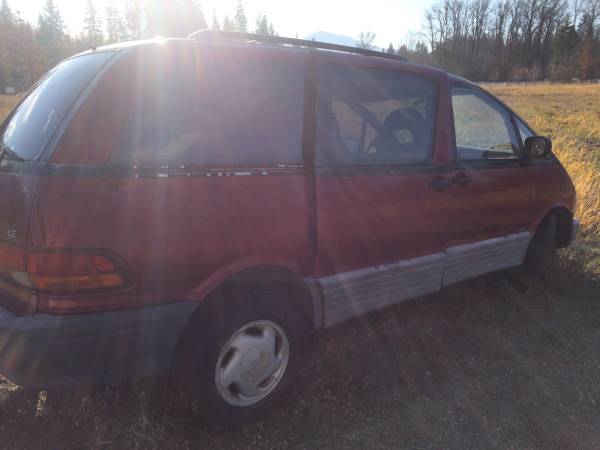 1991 Toyota Previa All-Track - cars & trucks - by owner - vehicle... for sale in Sagle, WA – photo 4