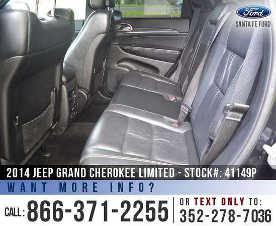 2014 Jeep Grand Cherokee Limited Backup Camera - Leather for sale in Alachua, GA – photo 13