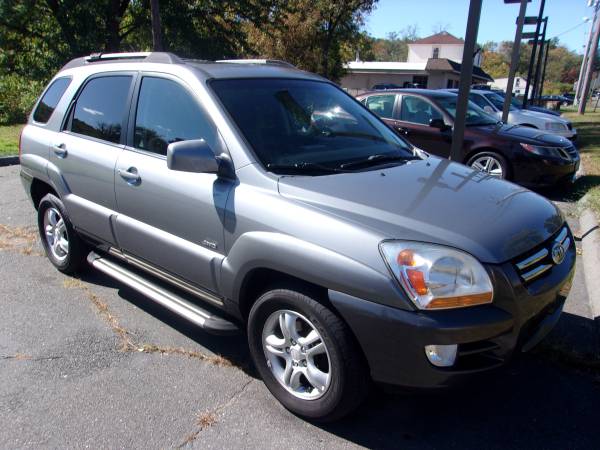 2006 KIA SPORTAGE EX-4DR 4X4-V6-AUTO-ALLOYS-MOONROOF-NEW TIRES!! for sale in PALMER, MASS, MA – photo 2