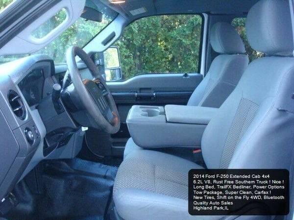 2014 Ford F-250 SuperDuty 4X4 Ext Cab Long Bed 4x4 F250 F350 1 Owner for sale in Highland Park, WI – photo 5